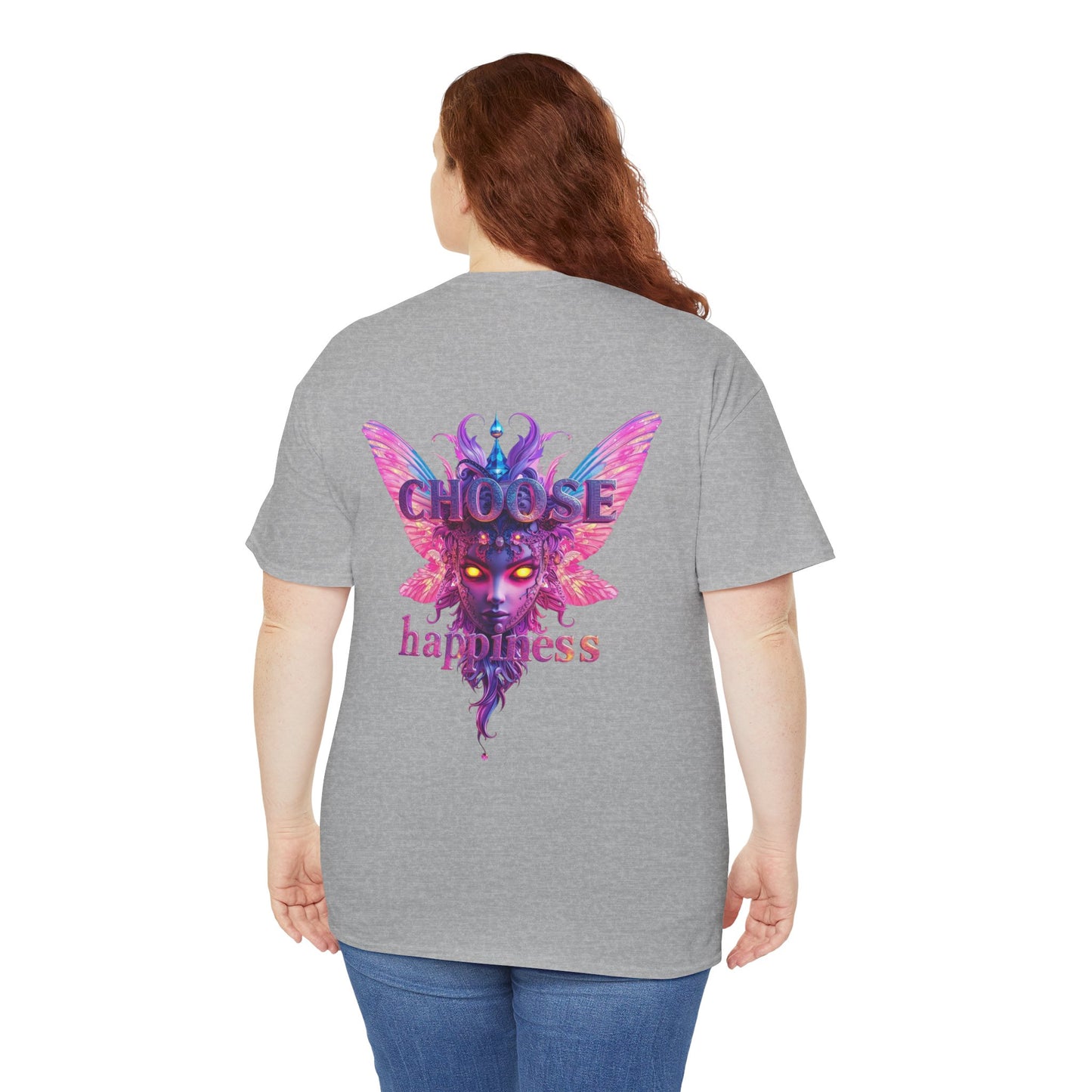 Choose Happiness Unixes T-Shirt Positive Mindset Vibes