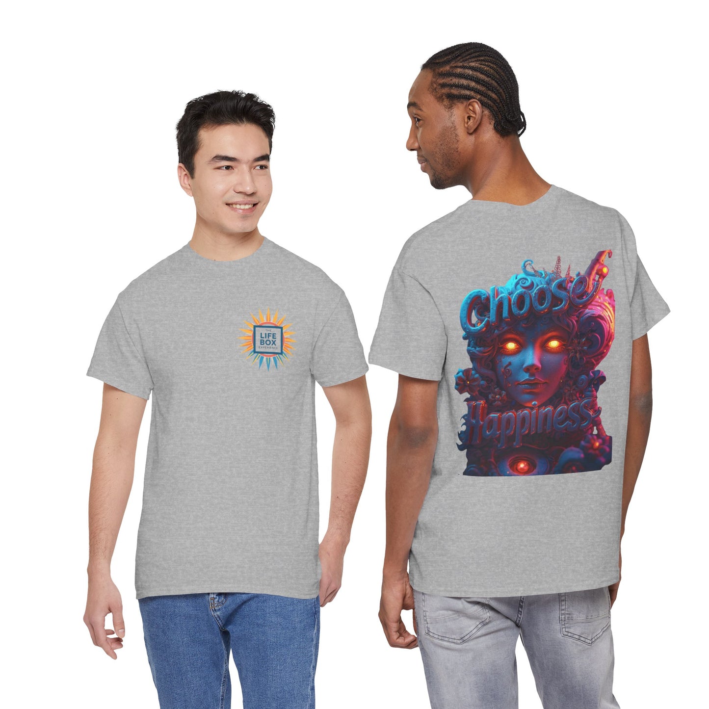 Choose Happiness Unixes T-Shirt Positive Mindset Vibes