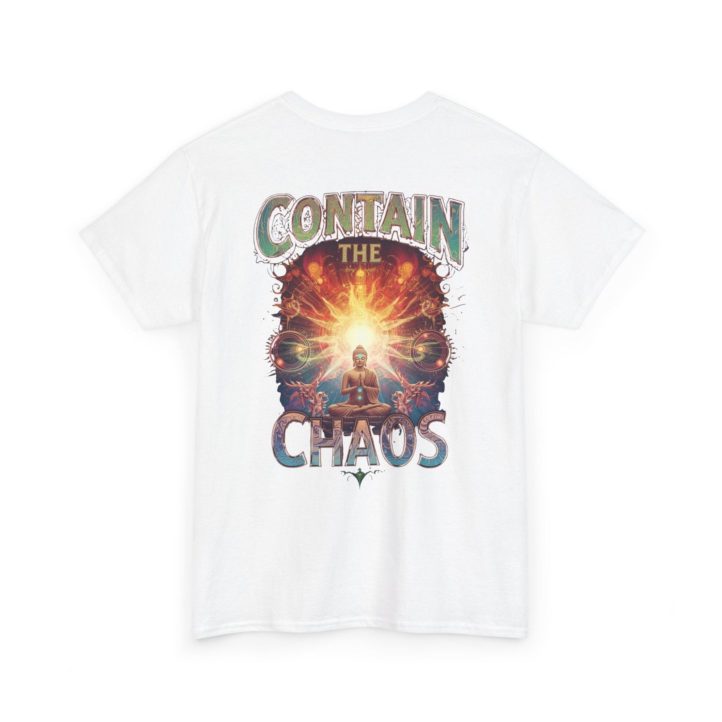 Contain The Chaos Unisex Tee, Positive Mindset Shirt