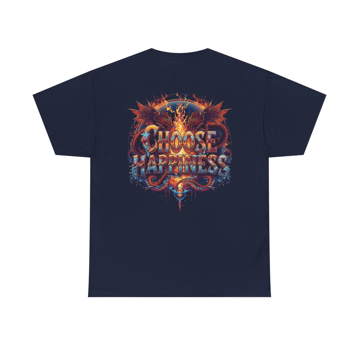 Choose Happiness Unixes T-Shirt Positive Mindset Vibes