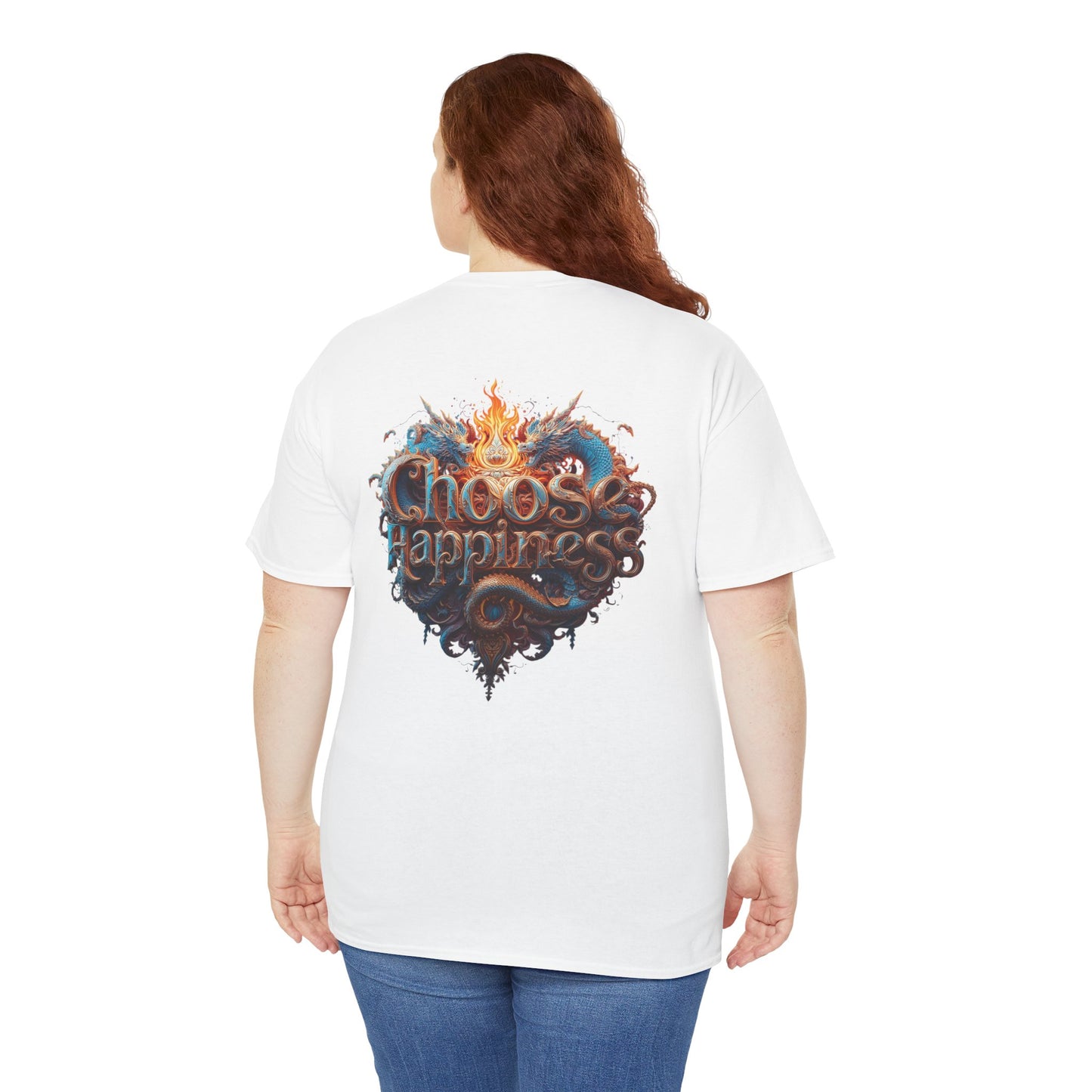 Choose Happiness Unixes T-Shirt Positive Mindset Vibes
