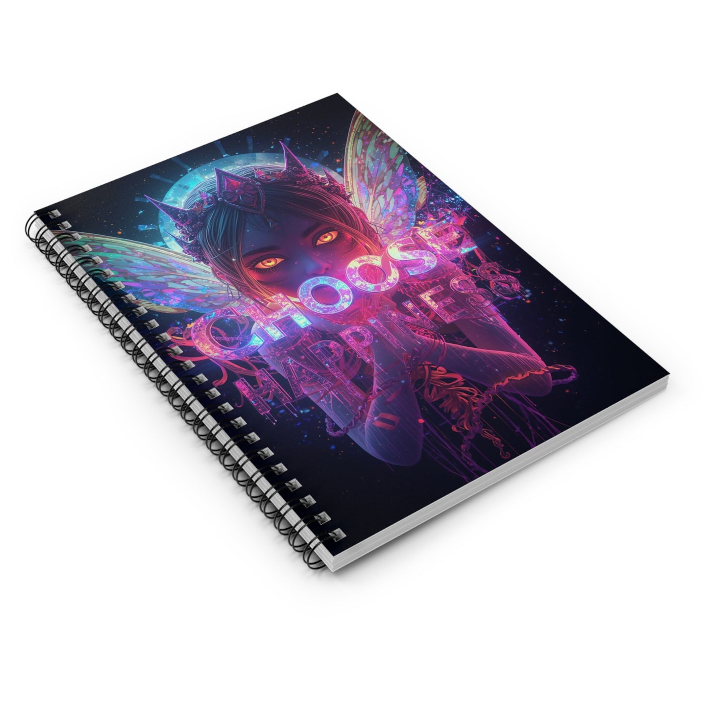 Choose Happiness Spiral Notebook Ruled Journal for Positivity & Daily Notes