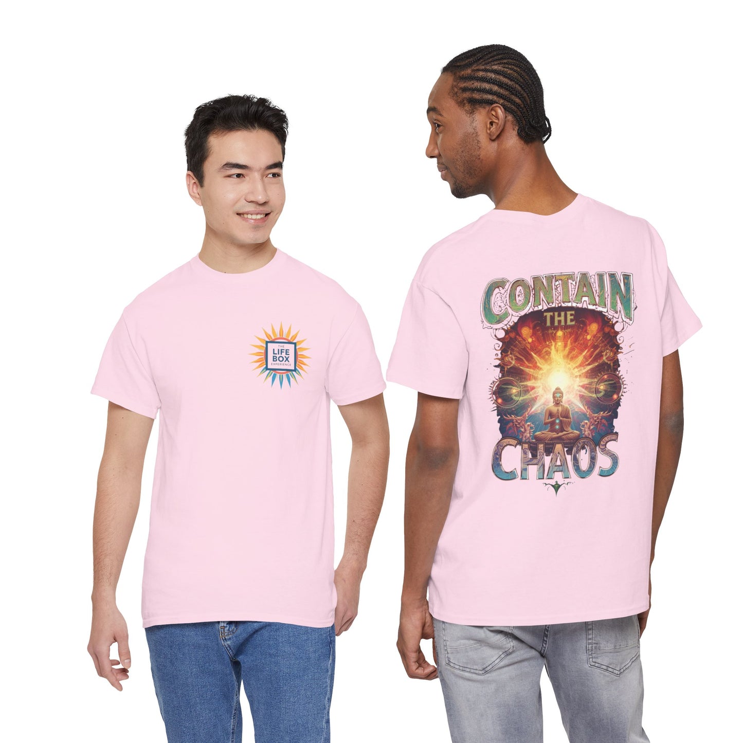 Contain The Chaos Unisex Tee, Positive Mindset Shirt