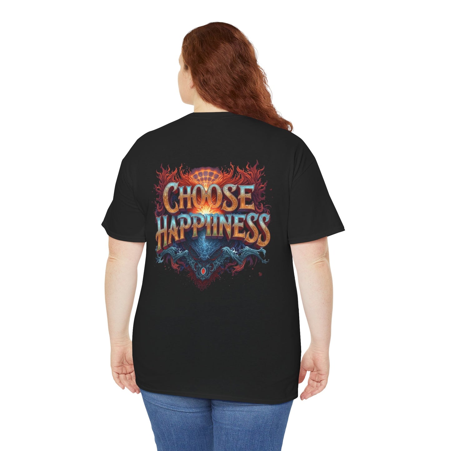 Choose Happiness Unixes T-Shirt Positive Mindset Vibes