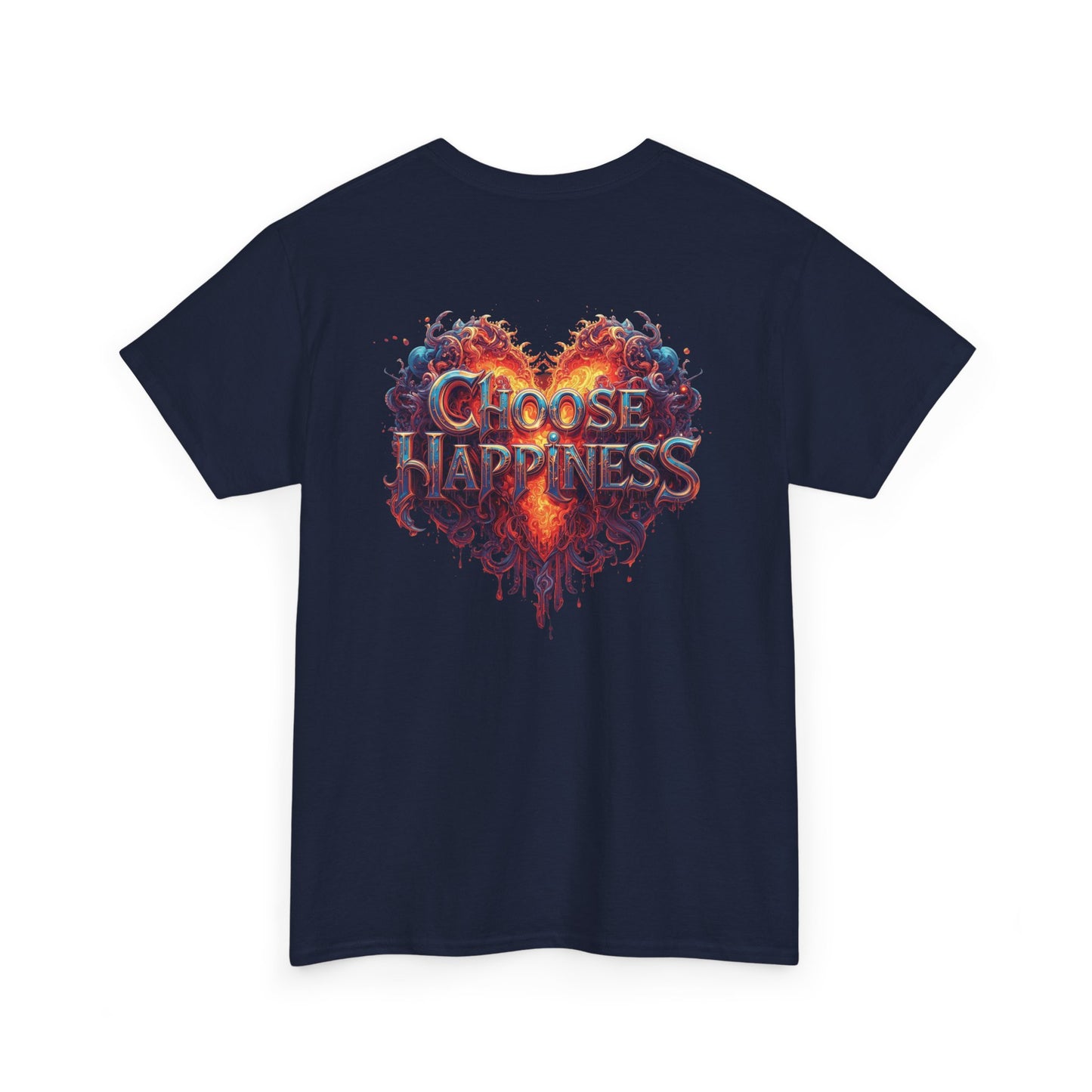 Choose Happiness Unixes T-Shirt Positive Mindset Vibes