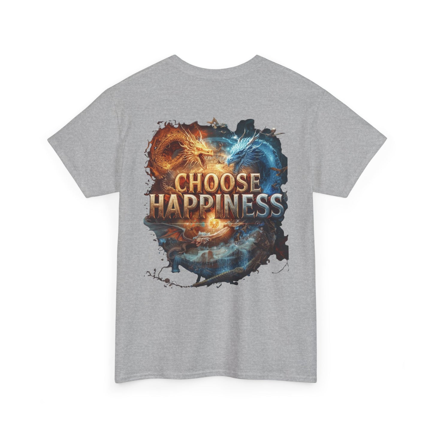Choose Happiness Unixes T-Shirt Positive Mindset Vibes