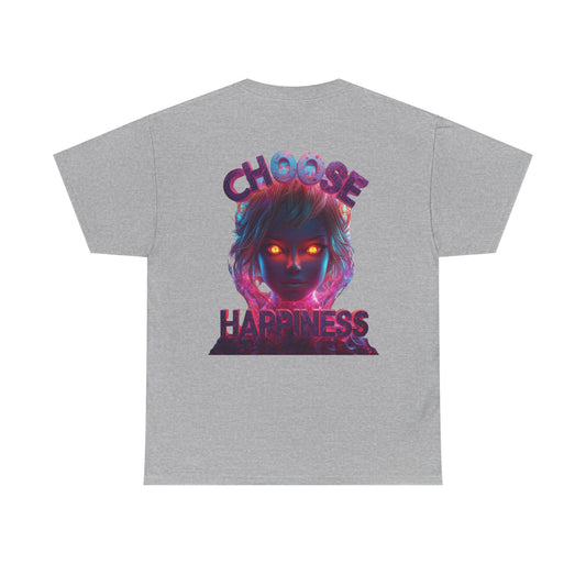 Choose Happiness Unixes T-Shirt Positive Mindset Vibes