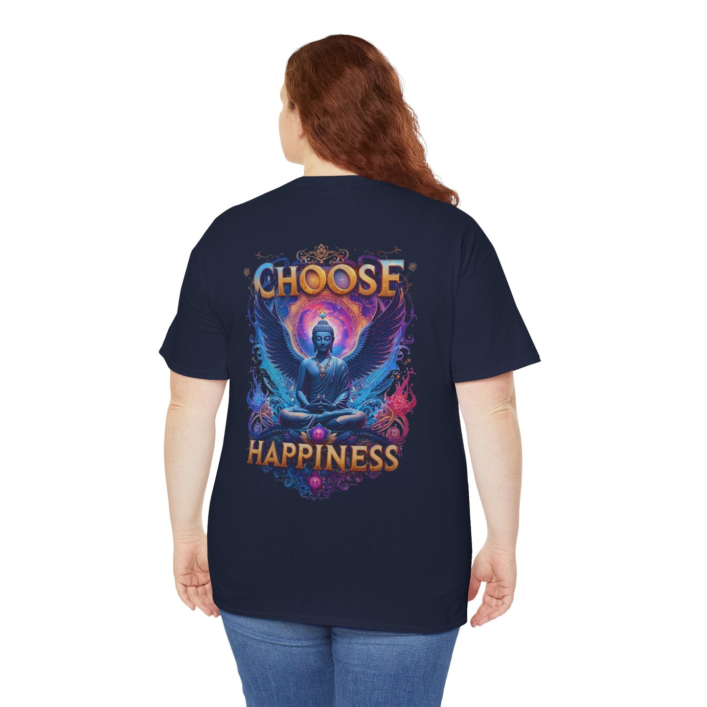 Choose Happiness Unixes T-Shirt Positive Mindset Vibes
