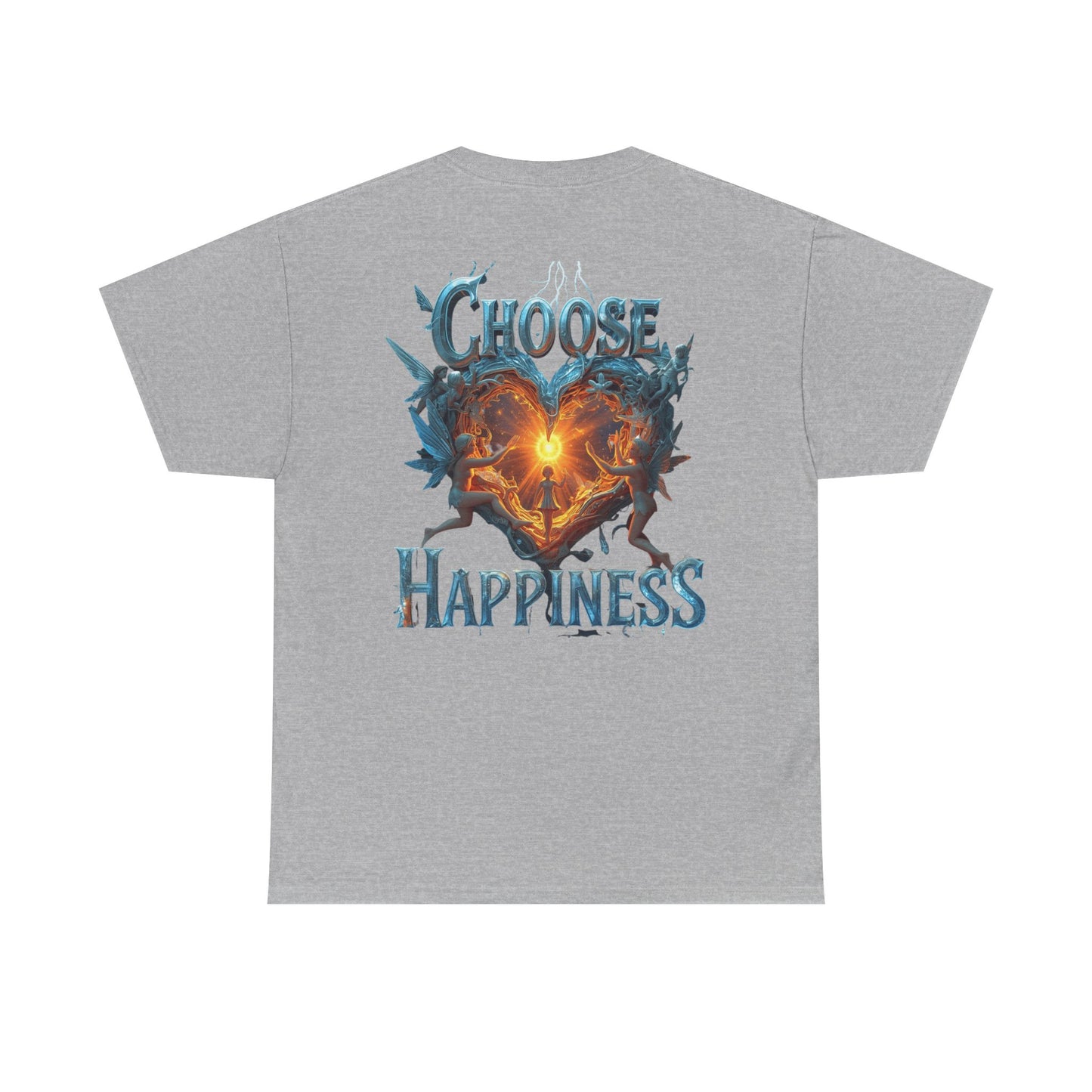 Choose Happiness Unixes T-Shirt Positive Mindset Vibes
