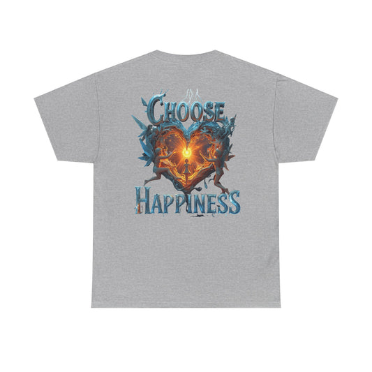 Choose Happiness Unixes T-Shirt Positive Mindset Vibes