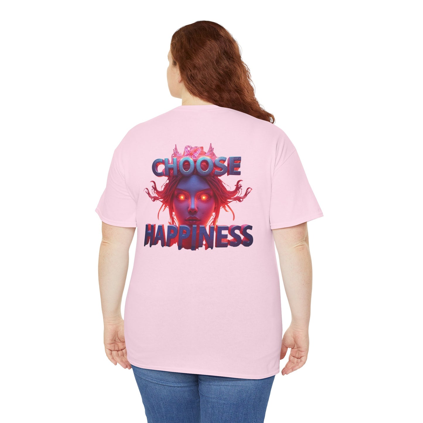 Choose Happiness Unixes T-Shirt Positive Mindset Vibes