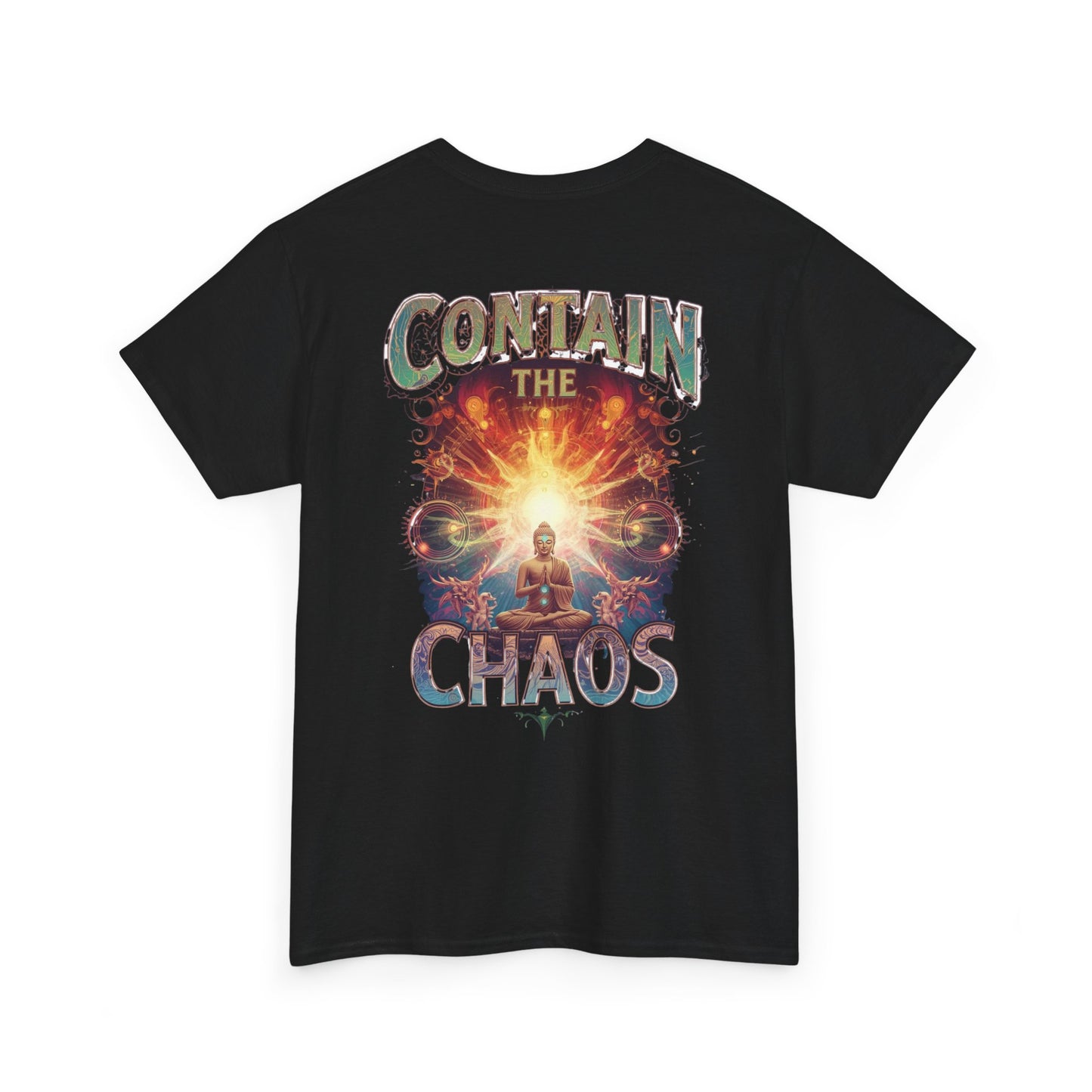 Contain The Chaos Unisex Tee, Positive Mindset Shirt