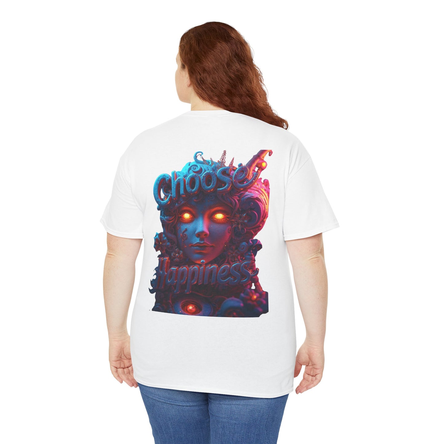 Choose Happiness Unixes T-Shirt Positive Mindset Vibes