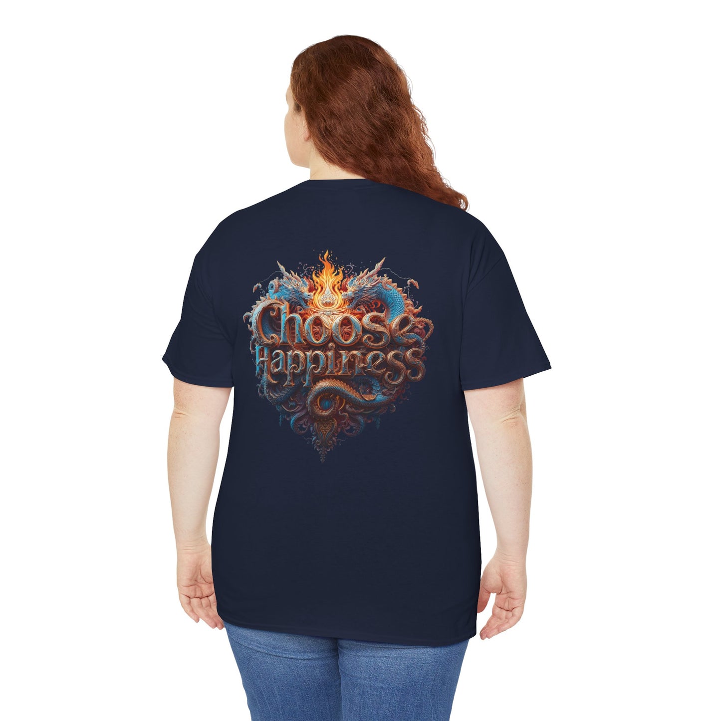 Choose Happiness Unixes T-Shirt Positive Mindset Vibes