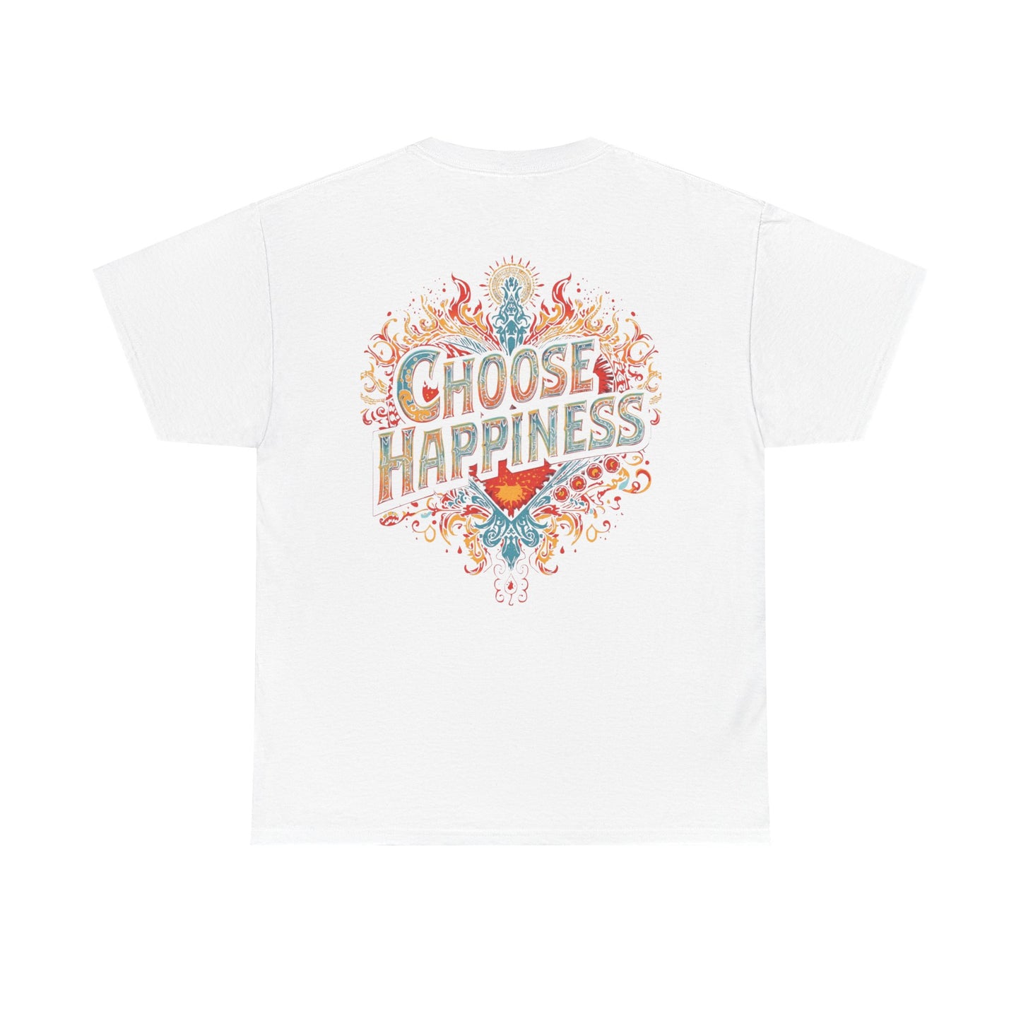 Choose Happiness Unixes T-Shirt Positive Mindset Vibes