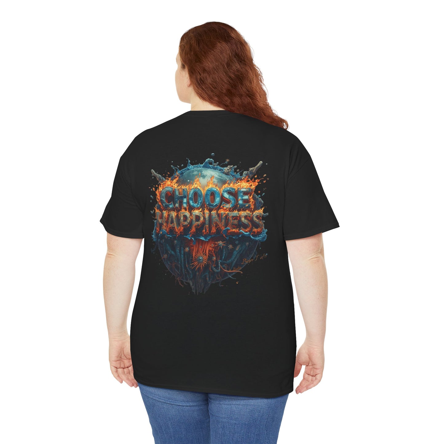 Choose Happiness Unixes T-Shirt Positive Mindset Vibes