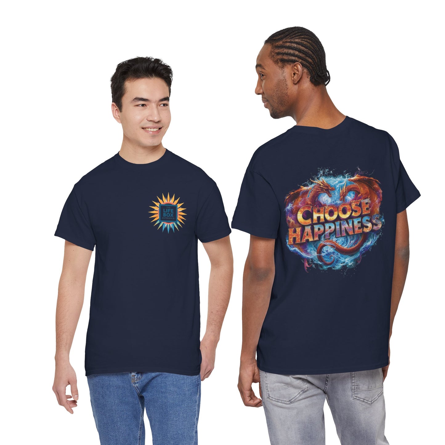 Choose Happiness Unixes T-Shirt Positive Mindset Vibes