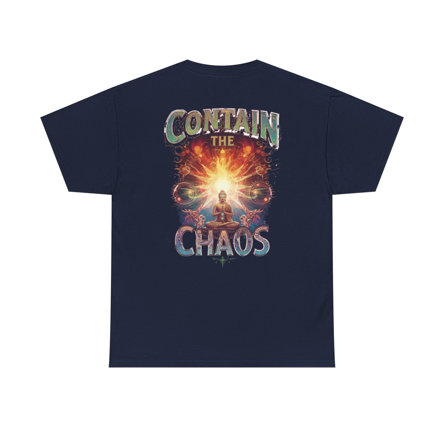 Contain The Chaos Unisex Tee, Positive Mindset Shirt