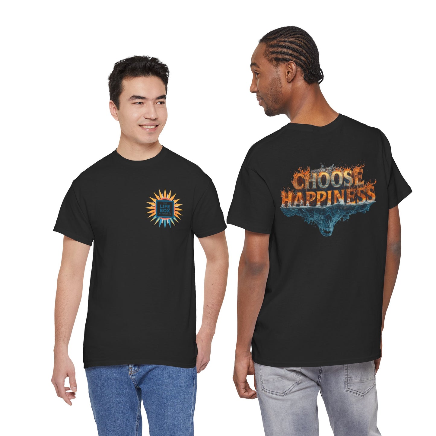 Choose Happiness Unixes T-Shirt Positive Mindset Vibes