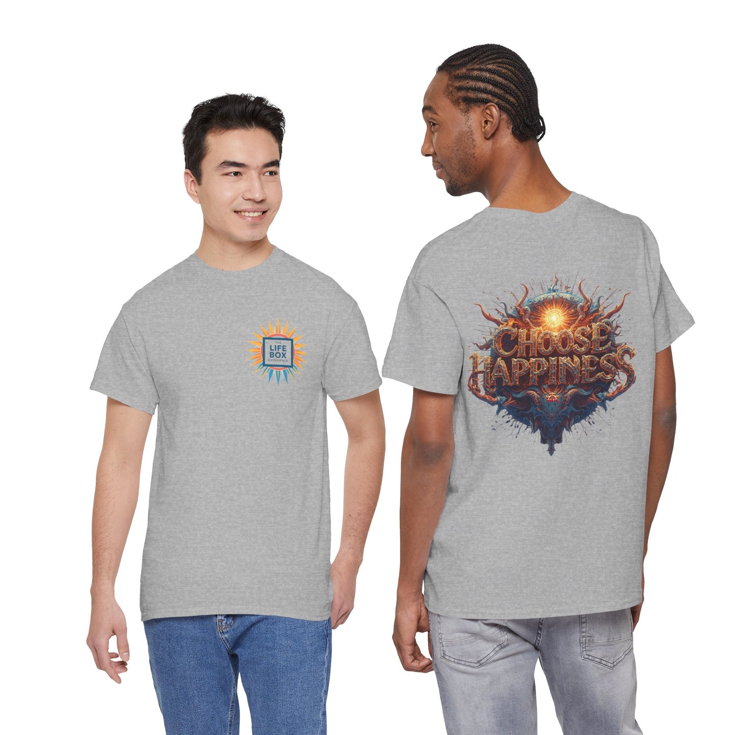 Choose Happiness Unixes T-Shirt Positive Mindset Vibes