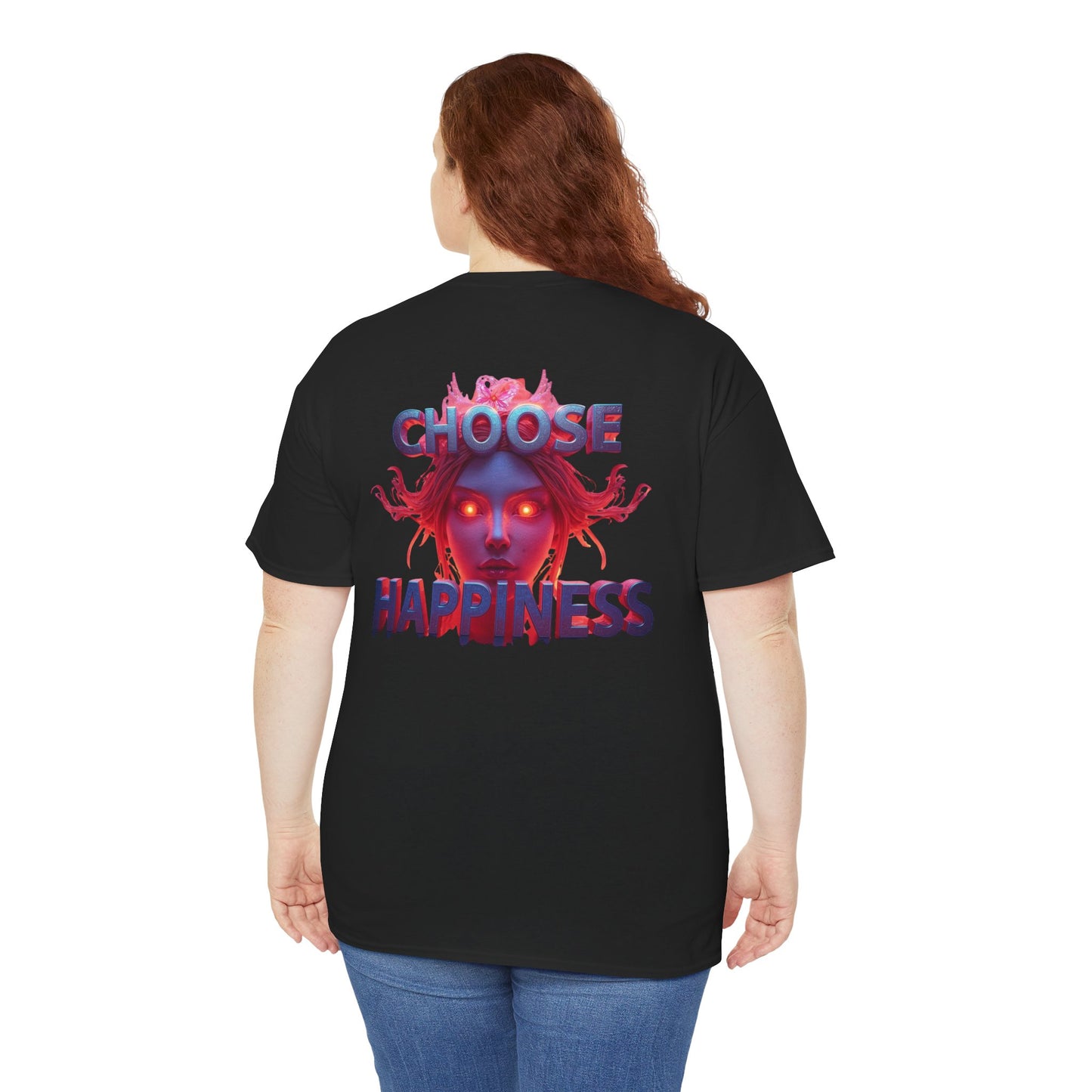 Choose Happiness Unixes T-Shirt Positive Mindset Vibes