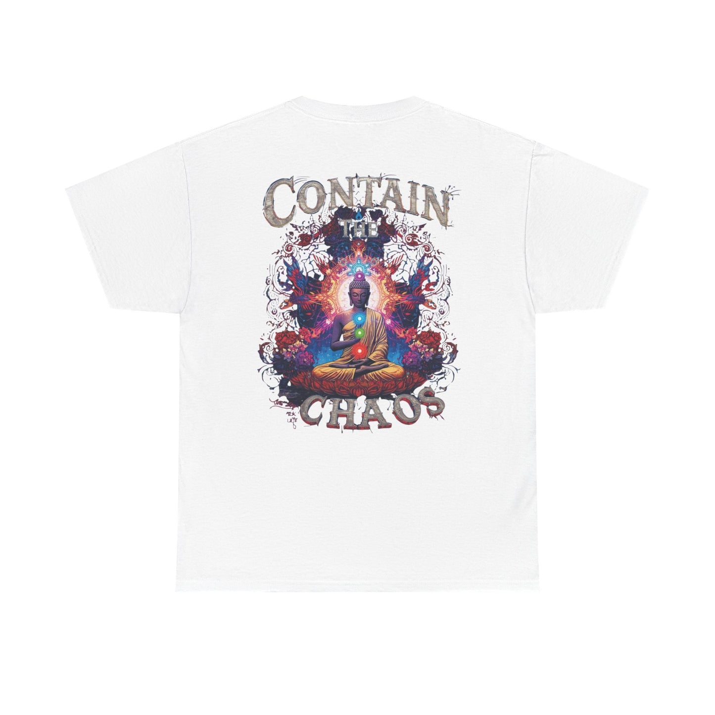 Contain The Chaos Unisex Tee, Positive Mindset Shirt