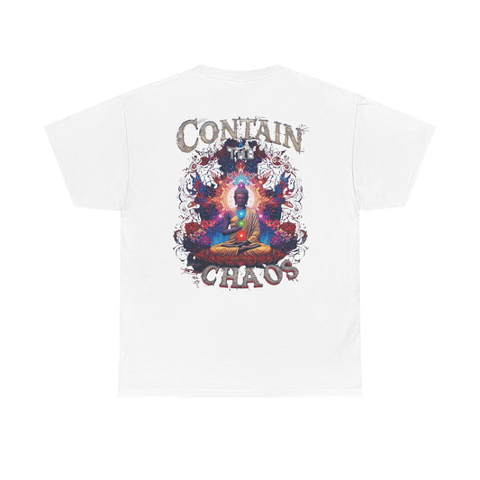 Contain The Chaos Unisex Tee, Positive Mindset Shirt