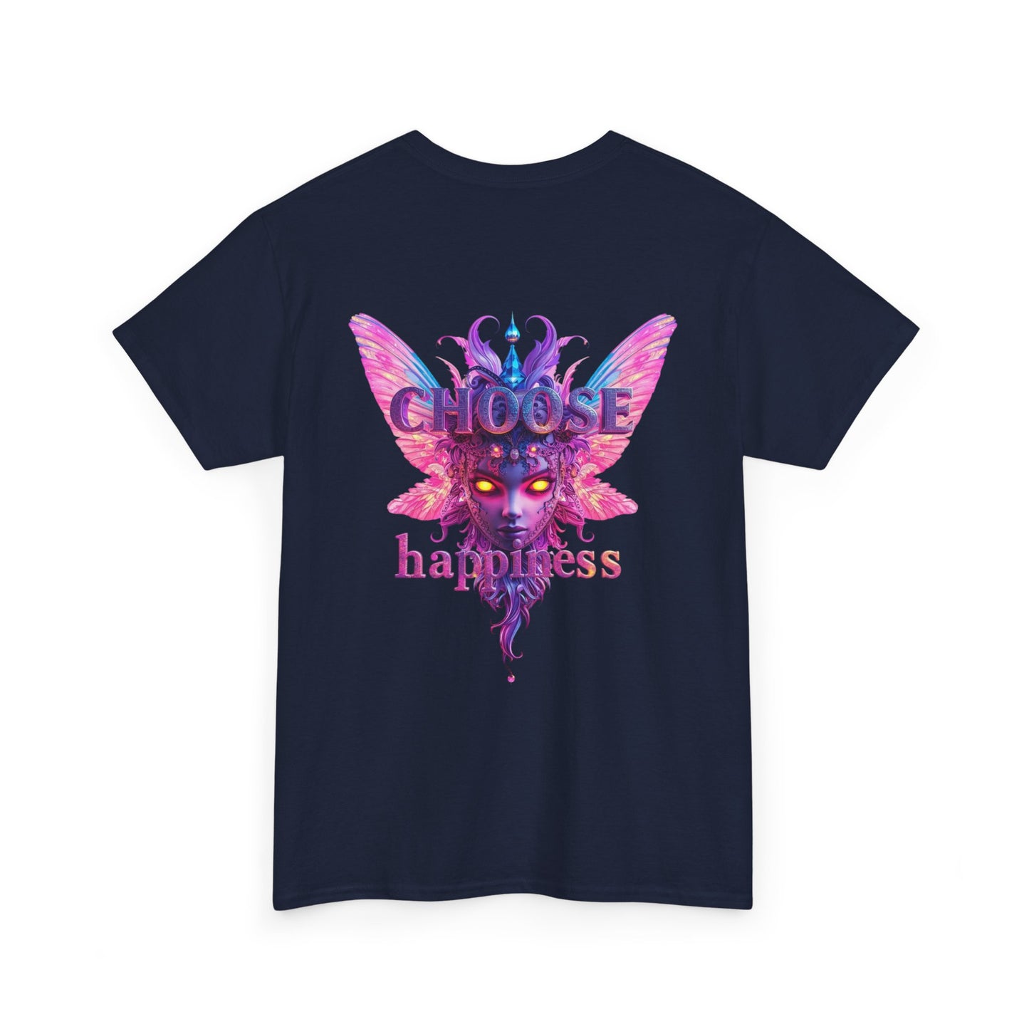 Choose Happiness Unixes T-Shirt Positive Mindset Vibes