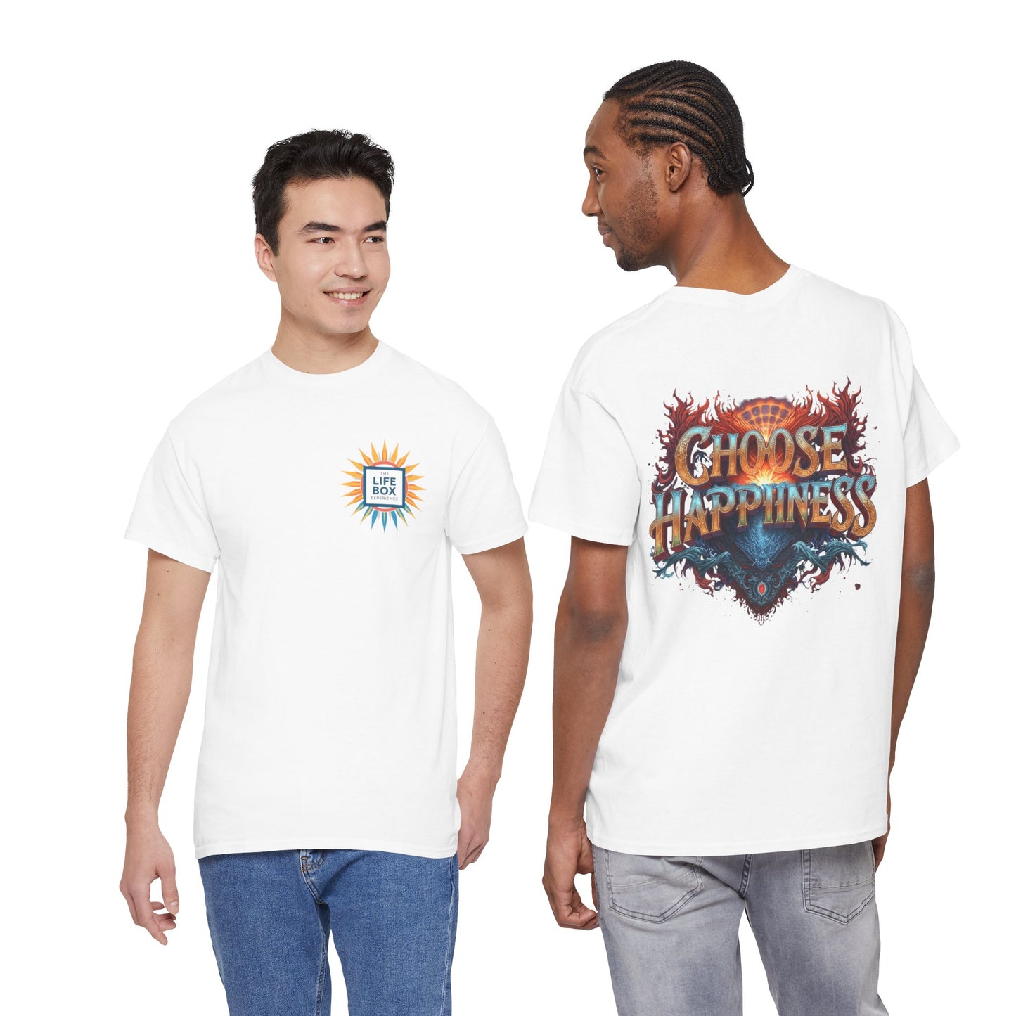 Choose Happiness Unixes T-Shirt Positive Mindset Vibes