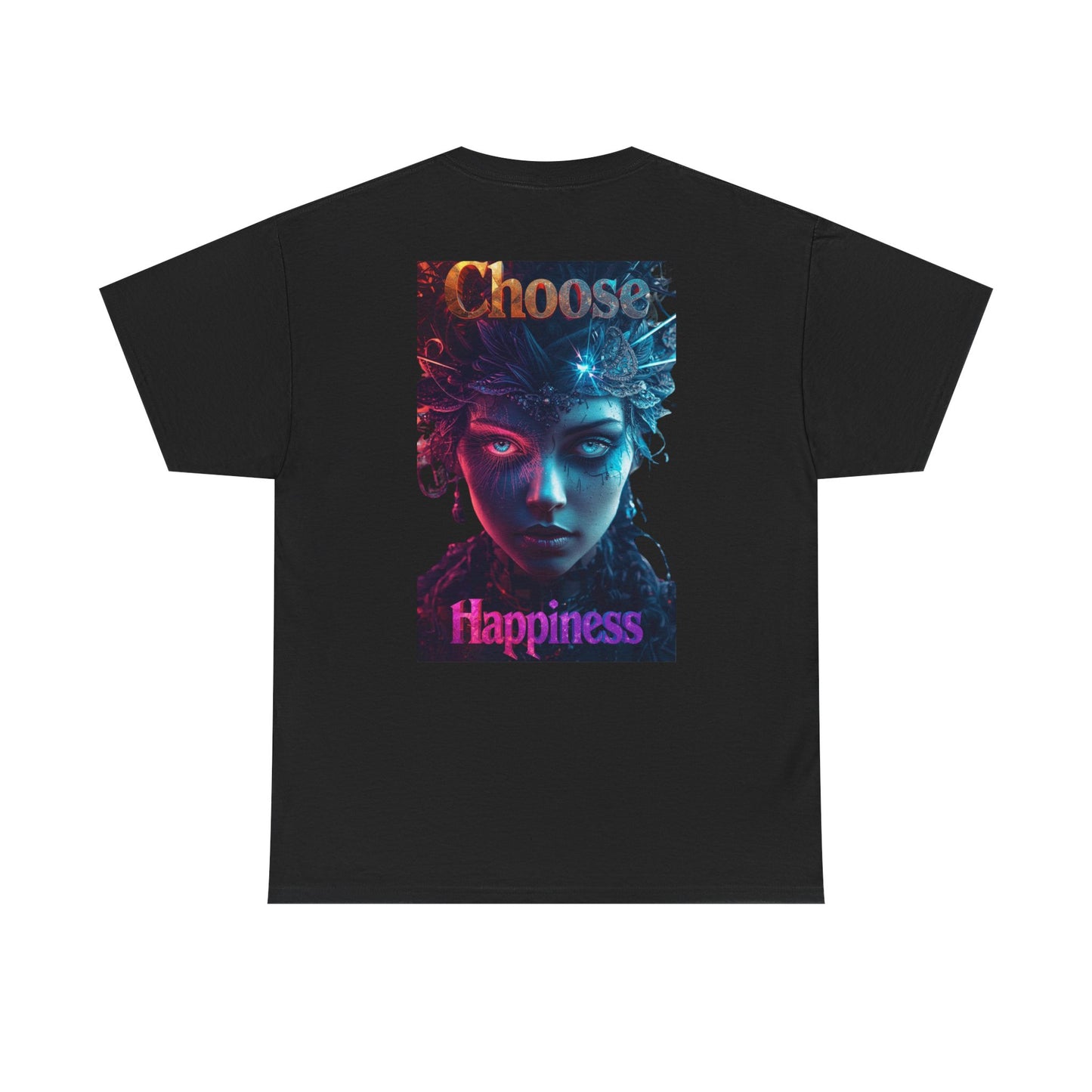 Choose Happiness Unixes T-Shirt Positive Mindset Vibes