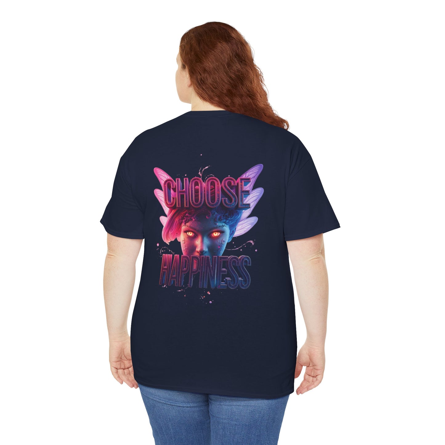 Choose Happiness Unixes T-Shirt Positive Mindset Vibes