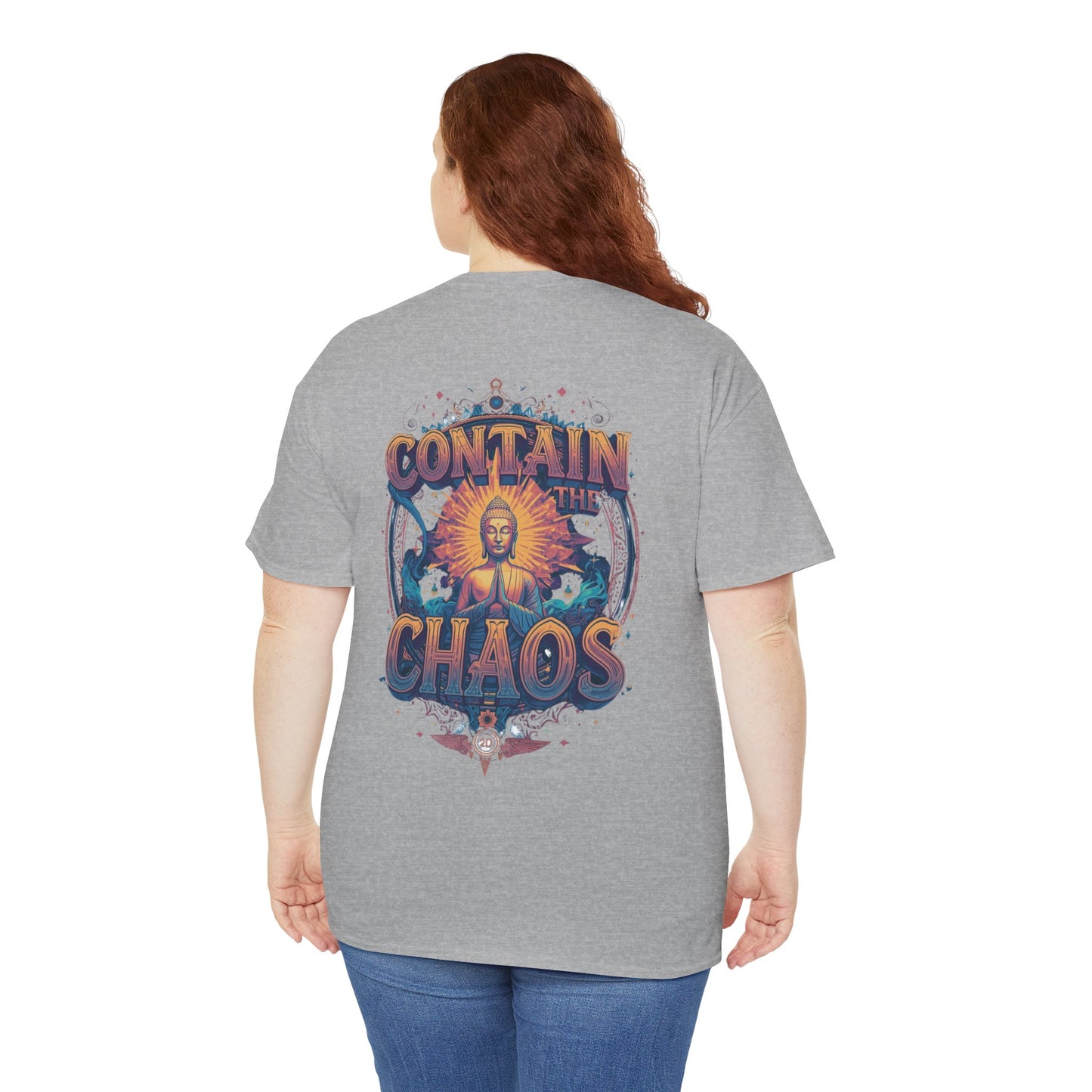 Contain The Chaos Unisex Tee Positive Mindset Shirt