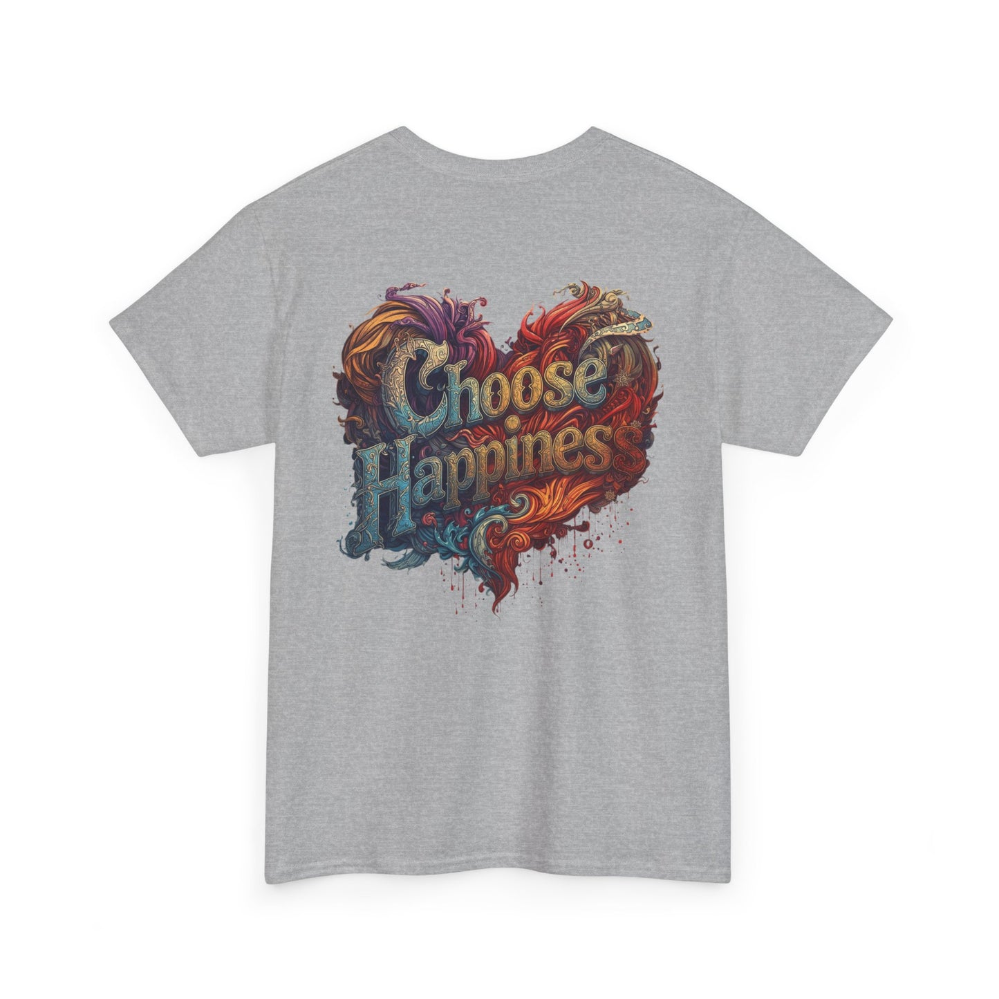 Choose Happiness Unixes T-Shirt Positive Mindset Vibes