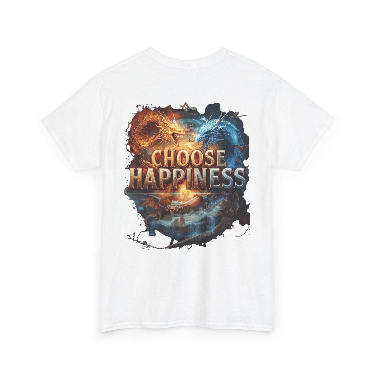 Choose Happiness Unixes T-Shirt Positive Mindset Vibes