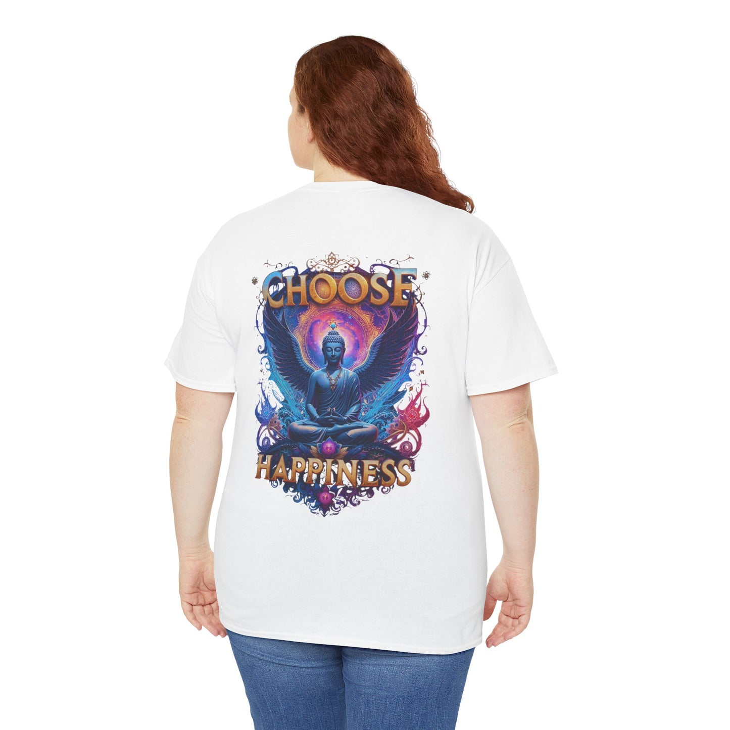 Choose Happiness Unixes T-Shirt Positive Mindset Vibes