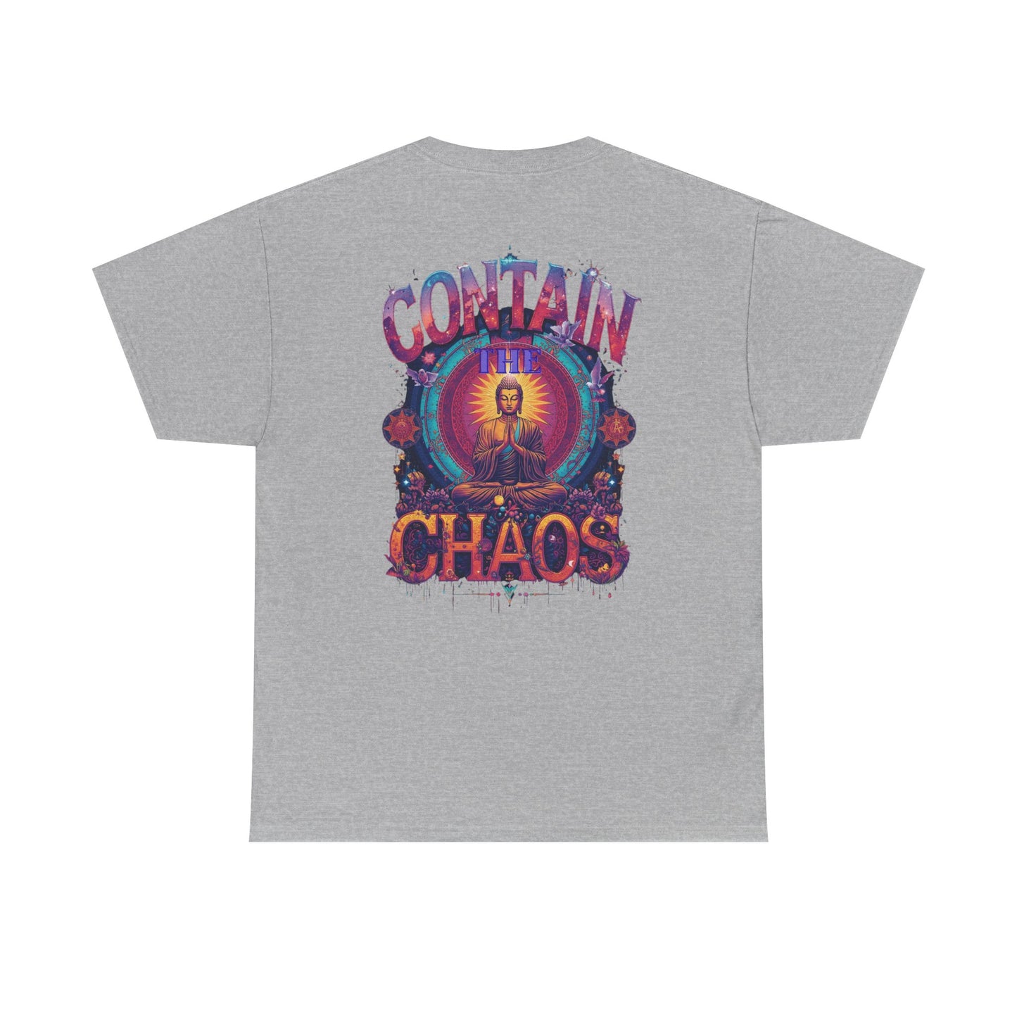 Contain The Chaos Unisex Tee, Positive Mindset Shirt