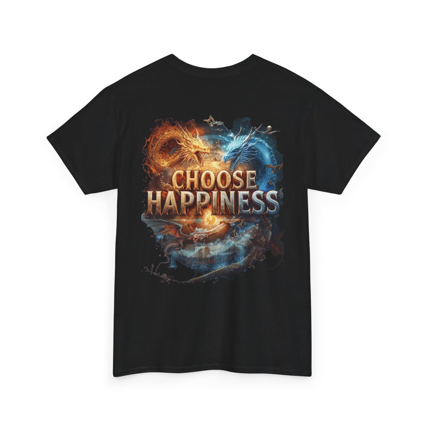 Choose Happiness Unixes T-Shirt Positive Mindset Vibes