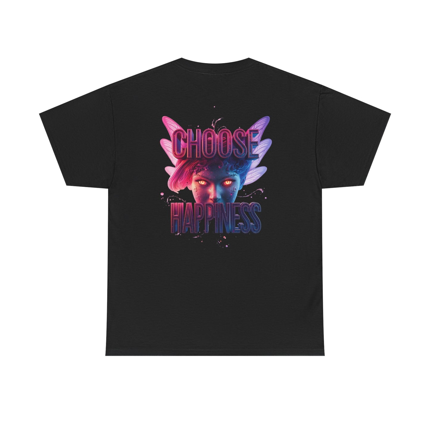 Choose Happiness Unixes T-Shirt Positive Mindset Vibes