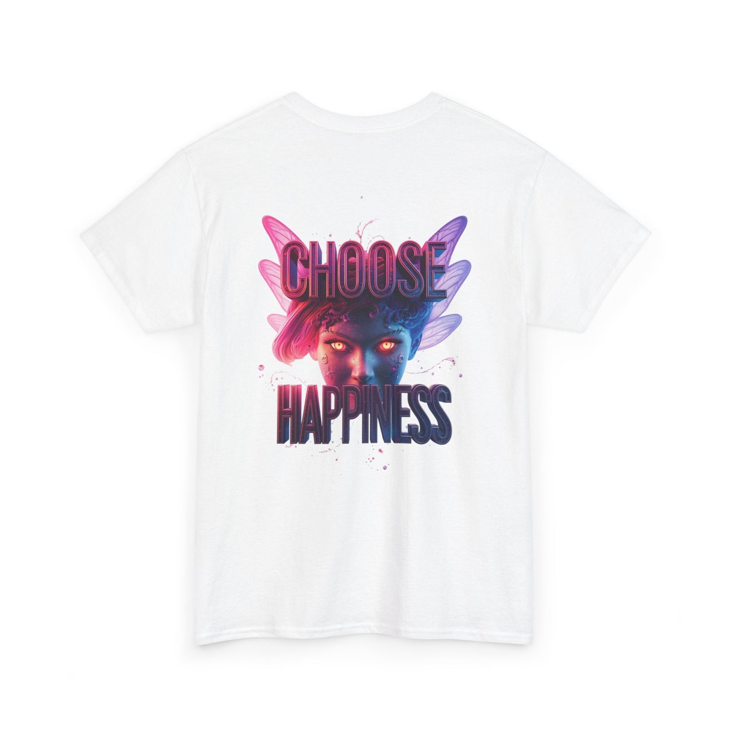 Choose Happiness Unixes T-Shirt Positive Mindset Vibes
