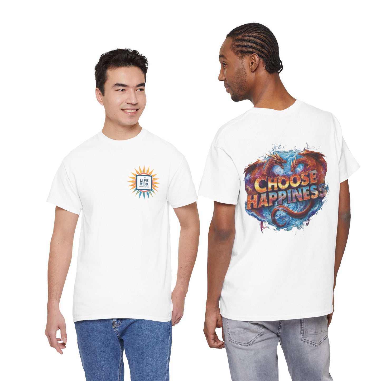 Choose Happiness Unixes T-Shirt Positive Mindset Vibes