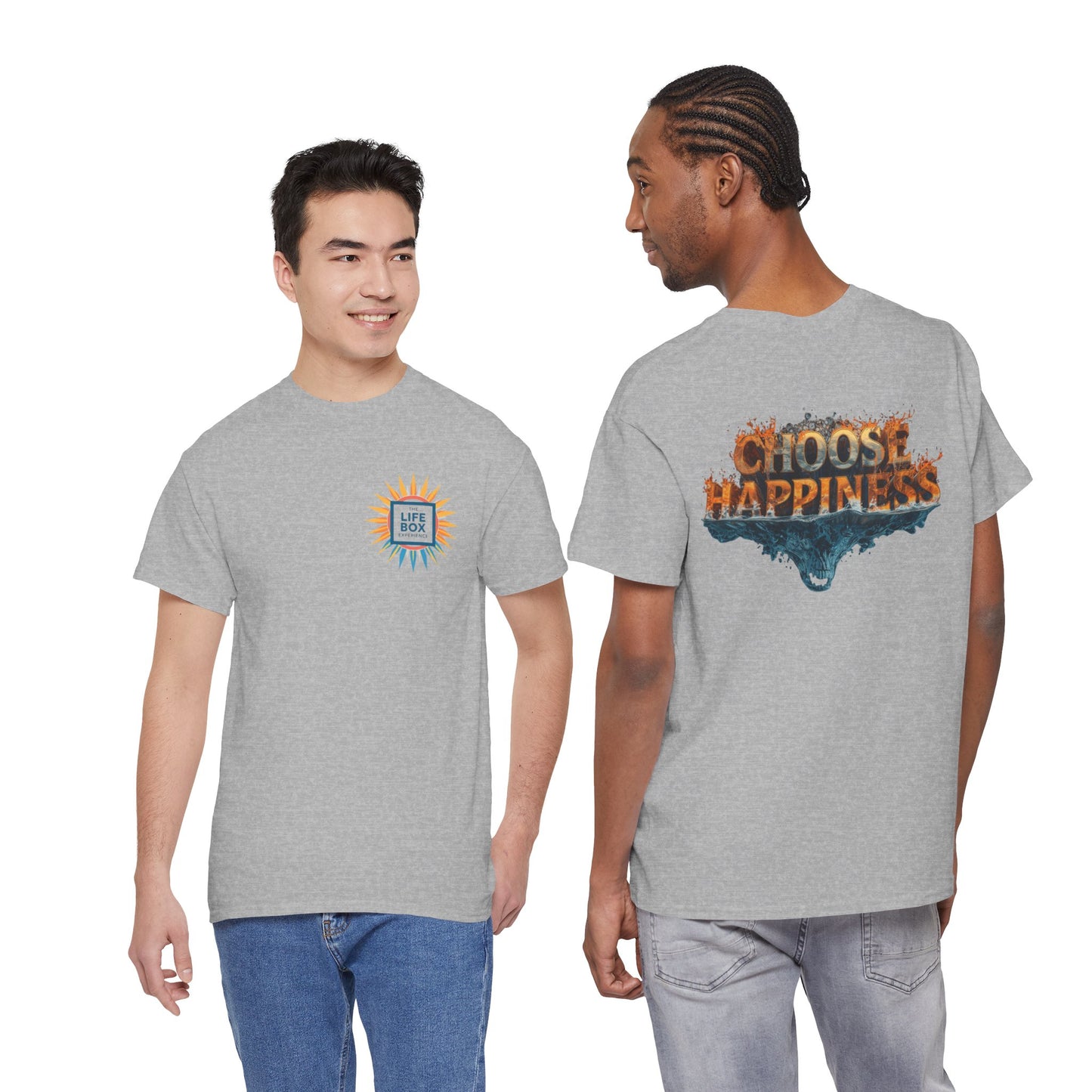 Choose Happiness Unixes T-Shirt Positive Mindset Vibes