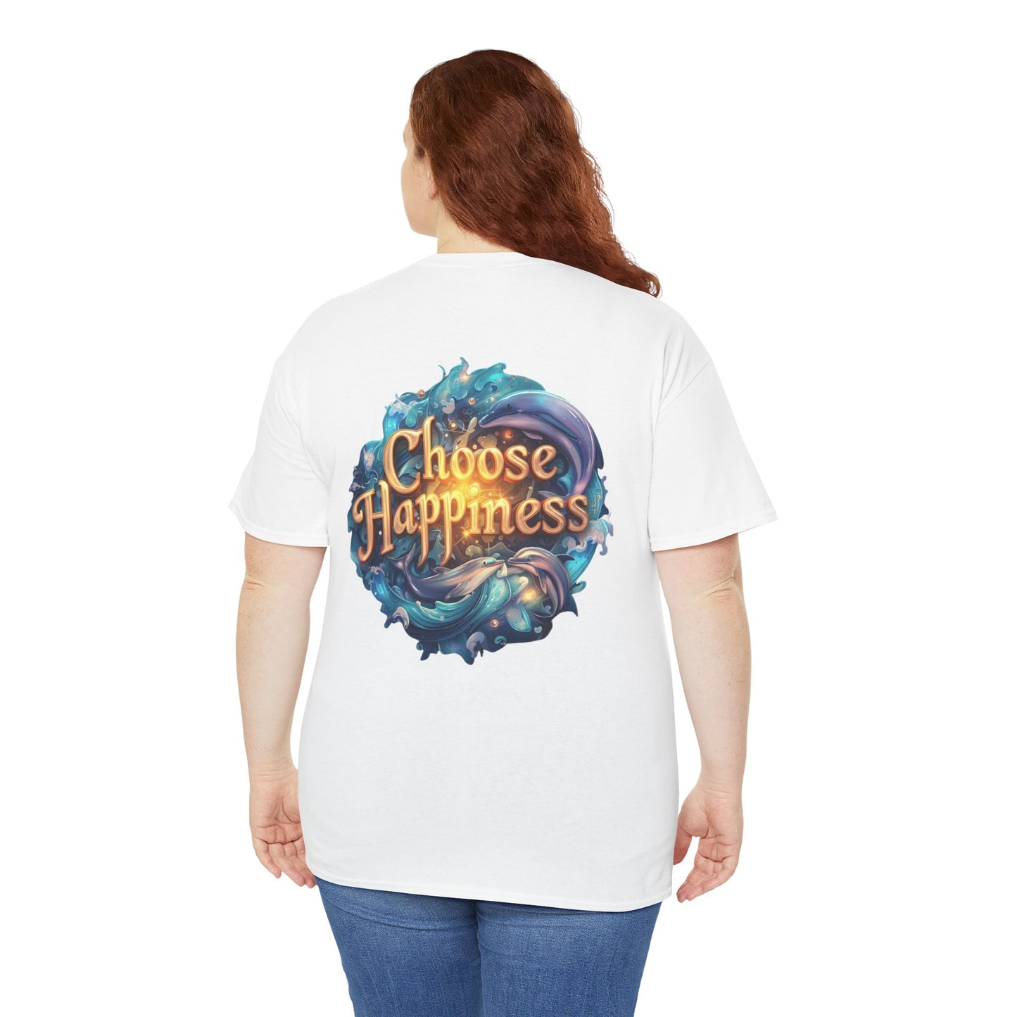 Choose Happiness Unixes T-Shirt Positive Mindset Vibes