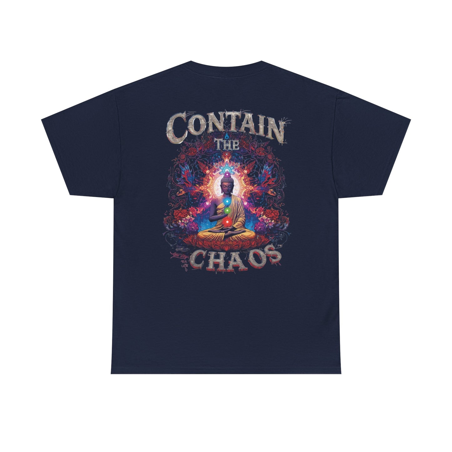 Contain The Chaos Unisex Tee, Positive Mindset Shirt
