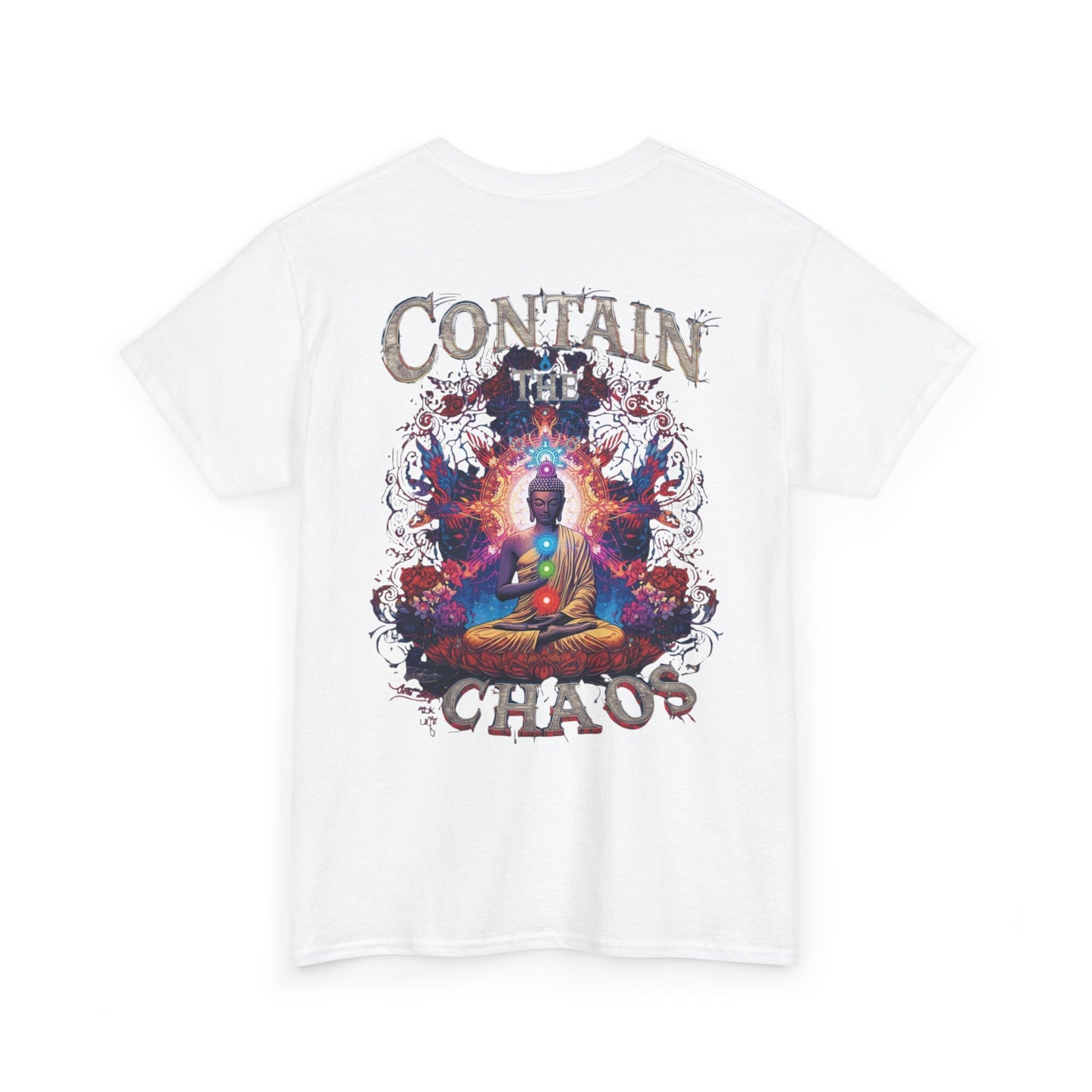 Contain The Chaos Unisex Tee, Positive Mindset Shirt