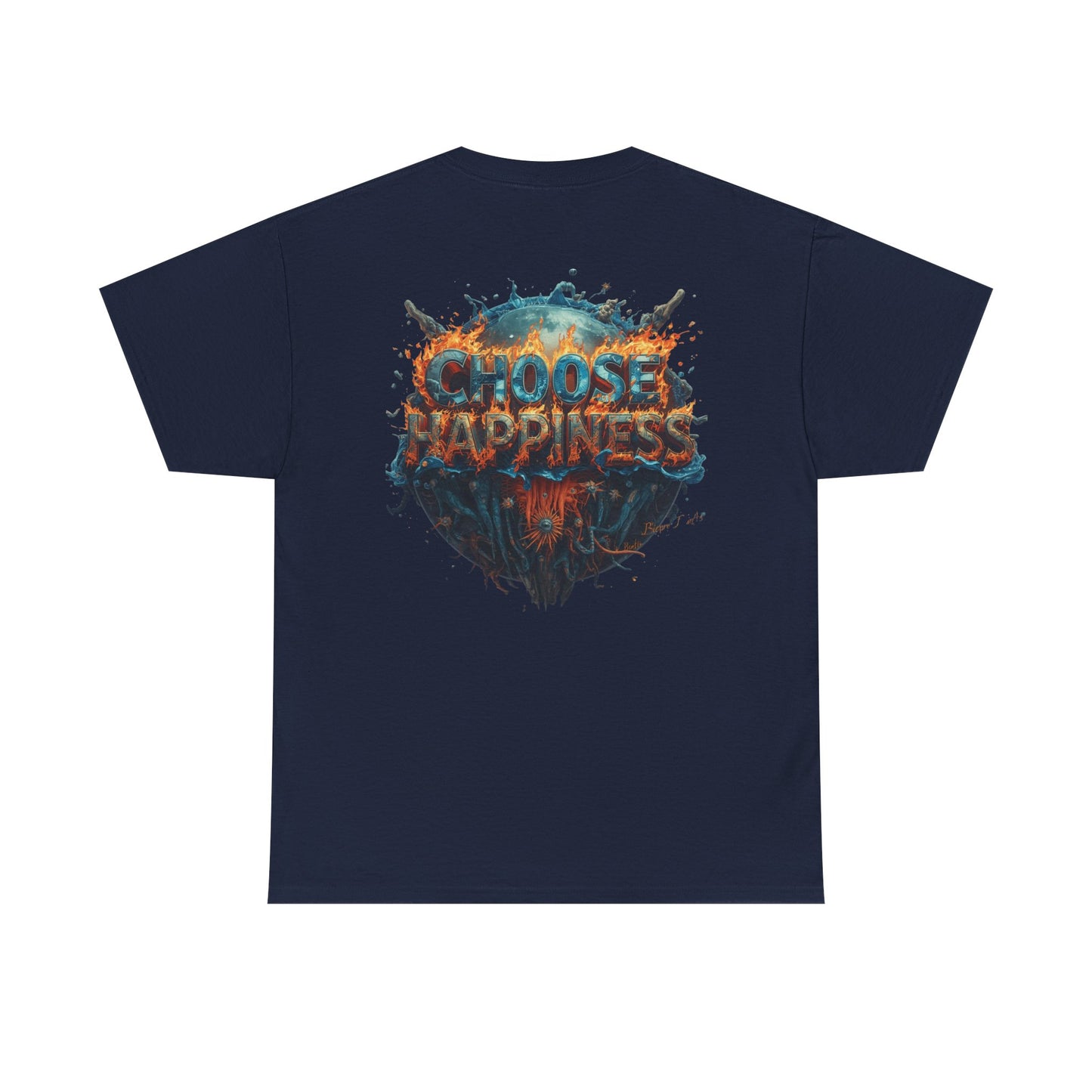 Choose Happiness Unixes T-Shirt Positive Mindset Vibes