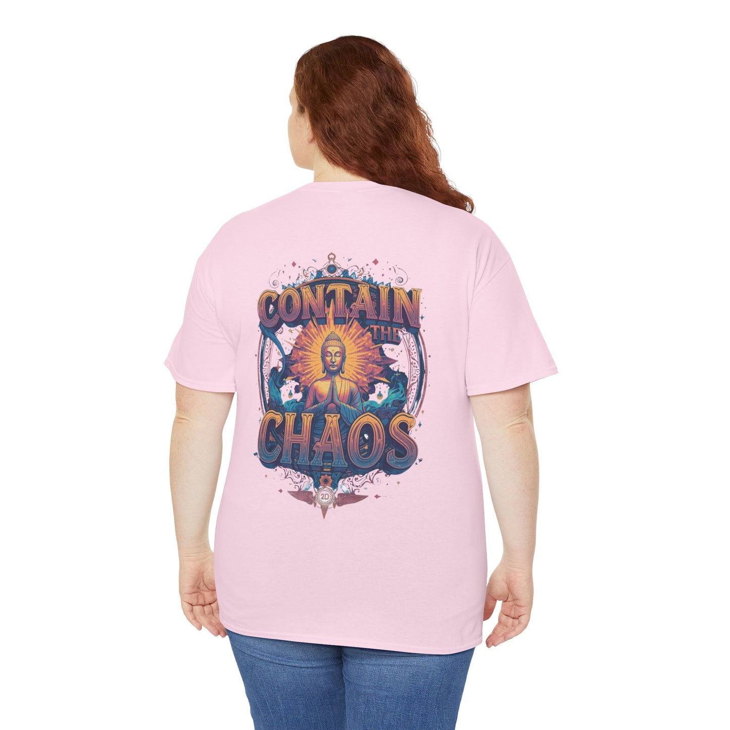 Contain The Chaos Unisex Tee Positive Mindset Shirt