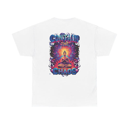 Contain The Chaos Unisex Tee, Positive Mindset Shirt