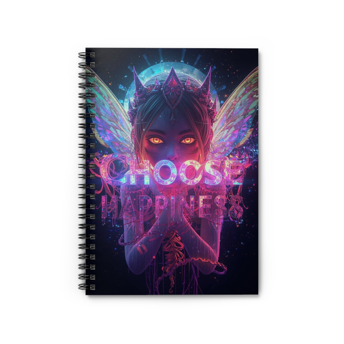 Choose Happiness Spiral Notebook Ruled Journal for Positivity & Daily Notes