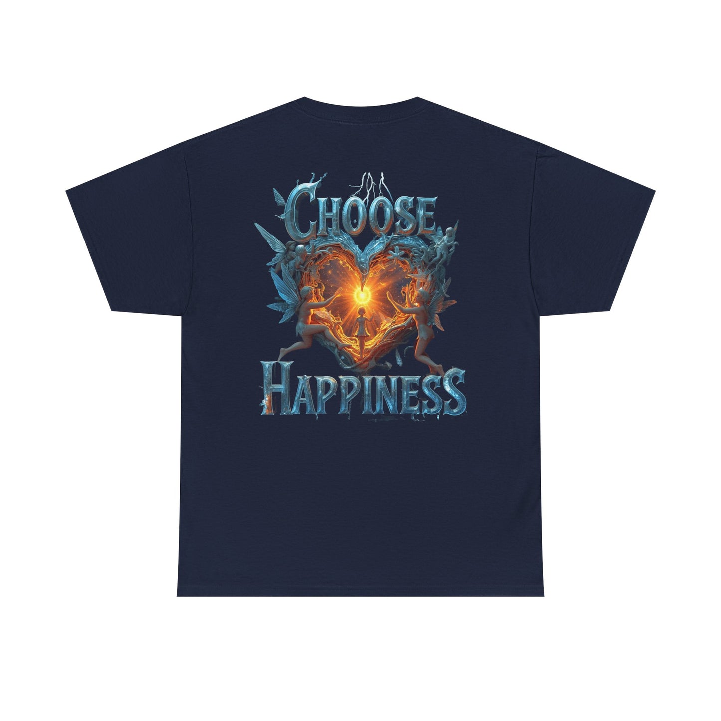 Choose Happiness Unixes T-Shirt Positive Mindset Vibes