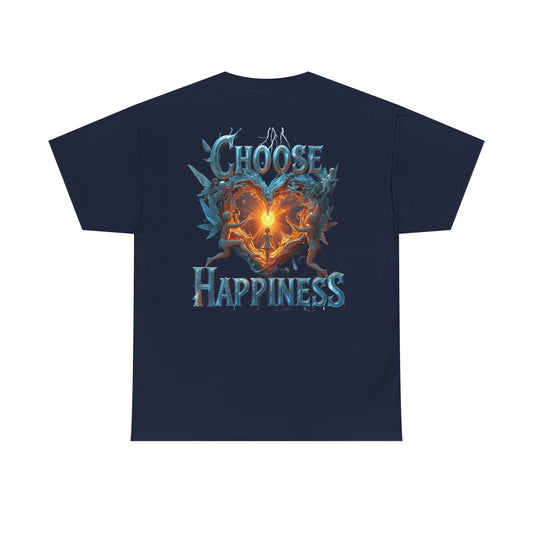 Choose Happiness Unixes T-Shirt Positive Mindset Vibes